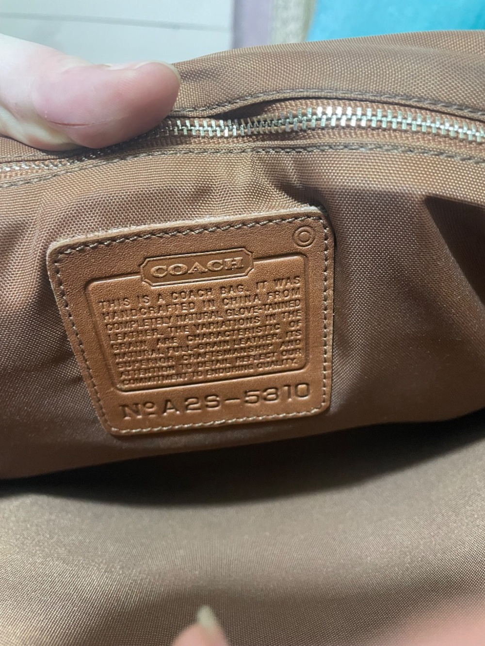 Coach: Vintage thompson Saddle distressed brown leather satchel - Picture 8 of 8